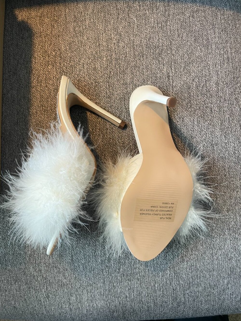 Steve Madden Fur Heels - Size 8 (BRAND NEW) - Picture 5 of 6